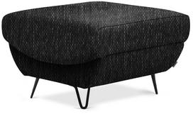 Pufas Silva Marte 10, juoda sp., 67 cm x 67 cm x 42 cm