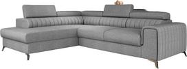 Kampinė sofa Laurence Sawana 21, pilka sp., kairinė, 205 x 278 cm x 92 cm