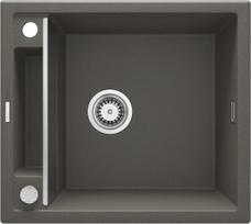 Virtuvinė plautuvė Deante Magnetic ZRM T103, granitas, 56 cm x 50 cm x 20.5 cm, tamsiai pilka sp.