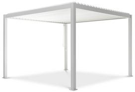 Pavėsinė Pergola Premium, 300 x 250 cm, balta sp.
