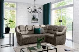 Kampinė sofa Lord II Dora 22, šviesiai ruda sp., dešininė, 190 x 243 cm x 105 cm