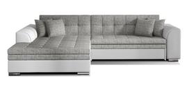 Kampinė sofa Sorento Berlin 01, Soft 17, pilka sp., kairinė, 195 x 295 cm x 80 cm