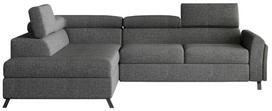 Kampinė sofa Kairos Inari 96, tamsiai pilka sp., kairinė, 197 x 265 cm x 95 cm