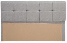 Lovos galvūgalis Kalune Design Vitalia 160, 97 cm x 7 cm, 160 cm, pilka sp.