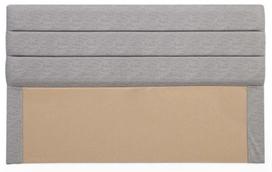 Lovos galvūgalis Kalune Design Motya 120, 7 cm x 97 cm, 120 cm, pilka sp.