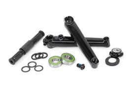Dviračių atsarginė dalis Salt REVO CRANKS W/ MID BB - black - 165mm, cromo, juoda sp.