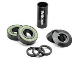Dviračių atsarginė dalis WeThePeople COMPACT BB SET - 22mm, 6061-t6, juoda sp./žalia sp., 8 vnt.