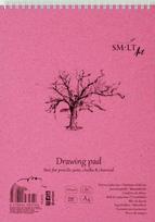 Bloknotas Smiltainis Drawing Pad 230548, be linijų/langelių, A4, 60 lapų, Balta sp.