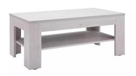 Kavos staliukas Forte Panama, balta sp., 110 cm x 60 cm x 45.5 cm