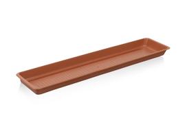 Lėkštelė vazonui Plastkon Garden 41112122, ruda sp., 77.5 cm, 77.5 cm
