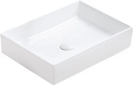 Vonios praustuvas Mexen Goya 22185000, keramika, 51 cm x 37 cm x 11 cm, balta sp.