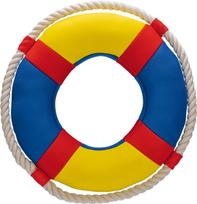 Žaislas šuniui, skraidantis Beeztees Buoy 105481, 28.5 cm, Ø 28.5 cm, mėlyna sp./raudona sp./geltona sp.