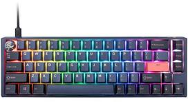 Laidinė žaidimų klaviatūra Ducky One 3 Cosmic One 3 Cosmic Blue SF Cherry MX Speed Silver, Anglų (US), mėlyna sp./juoda sp./raudona sp.