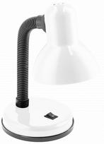 Darbo stalo šviestuvas GTV Rio LB-RIOE27-10, E27, 40W, balta sp./balta sp.