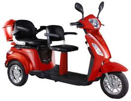 Elektrinis triratis mopedas - motoroleris MS04EEC, 20000 mAh, 1 kW