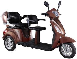 Elektrinis triratis mopedas - motoroleris MS04EEC, 20000 mAh, 1 kW