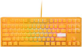 Laidinė žaidimų klaviatūra Ducky One 3 TKL One 3 TKL Cherry MX Speed Silver, Anglų (US), geltona sp.