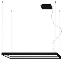 Šviestuvas kabinamas Thoro Lighting Tuula M TH.163, LED, 4000 °K, 1 x 50 W, juoda sp.