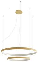 Šviestuvas kabinamas Thoro Lighting Rio 2 55/78 TH.268, LED, 4000 °K, 1 x 80 W, aukso sp.