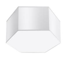 Šviestuvas lubų Sollux Sunde 15 SL.1058, E27, 2 x 60 W, balta sp.