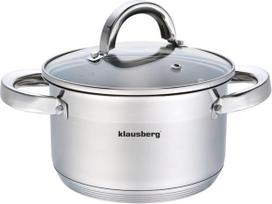 Puodas Klausberg KNFF95, 14 cm, 1 l, nerūdijančiojo plieno sp.