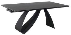 Stalas išskleidžiamas Diuna, juoda sp., 160 - 240 cm x 90 cm x 76 cm