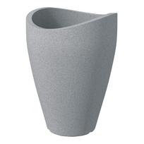 Gėlių vazonas Scheurich Stony Grey 59576, plastikinis, Ø 40 cm, pilka sp.