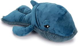 Žaislas šuniui, pliušinis Beeztees Whale Ivan 619132, 34 cm, mėlyna sp.