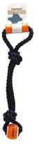 Žaislas šuniui, virvinis Beeztees Puller+Tennis Ball Ya 641331, 50 cm, juoda sp., 50
