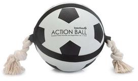 Žaislas šuniui, kamuoliukas Beeztees Action Ball 515202, 40 cm, Ø 12.5 cm, balta sp./juoda sp., 12.5 cm