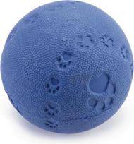 Žaislas šuniui, kamuoliukas Beeztees Rubber Ball 625953, 7.5 cm, Ø 7.5 cm, mėlyna sp.
