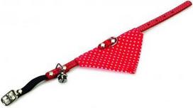 Kačių antkaklis Beeztees 730250, 24 - 29 cm x 10 mm, raudona sp.