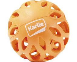 Žaislas šuniui, kamuoliukas Karlie Koko 521605, Ø 8 cm, oranžinė sp., 8