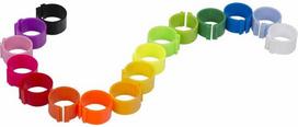 Žiedai paukščių žymėjimui Beeztees Click Rings, 1.6 cm x 1.6 cm x 1.6 cm