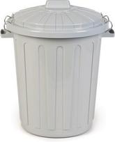 Dėžė gyvūnų ėdalui laikyti Curver Barrel, 70 l, pilka sp.