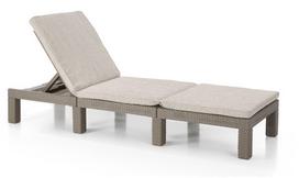Lauko gultas Allibert Daytona Deluxe 17211632, smėlio sp., 195 cm x 65 cm x 25.5 cm