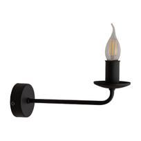 Šviestuvas sieninis TK Lighting Limal 4611, E14, 1 x 40 W, nėra gaubto / juoda sp.