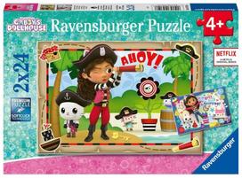 Dėlionė Ravensburger Gabbys Dollhouse 05710, 18 cm x 26 cm, 48 vnt., įvairių spalvų