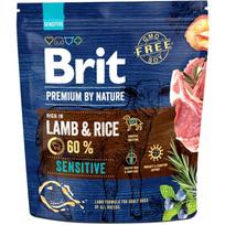 Sausas šunų maistas Brit Premium by Nature Sensitive Lamb & Rice, ėriena/ryžiai, 1 kg