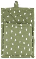 Stalo įrankių dėklas 4Living Fun, 16 cm x 24 cm, žalia sp.
