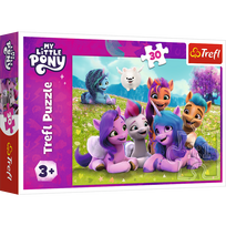 Dėlionė Trefl My Little Pony 18299T, 20 cm x 27 cm, 30 vnt., įvairių spalvų