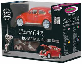 Rc automobilis Jamara VW Beatle 403030, 1:18, raudona sp.