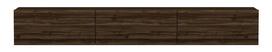TV staliukas Kalune Design Terra, riešuto sp., 31.4 cm x 180 cm x 26 cm