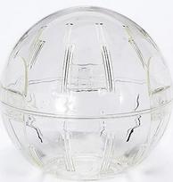 Graužikų žaislas Beeztees Premium Hamster-Ball Premium Transparent, 12.7 cm x 12.7 cm x 12.7 cm, skaidri sp.