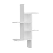 Sieninė lentyna Kalune Design Madakaskar, balta sp., 113 cm x 68 cm x 20 cm