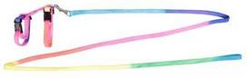 Kačių petnešos su pavadėliu Karlie Rabbit Harness With Leash Rainbow, 140 cm, įvairių spalvų