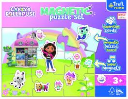 Magnetinis žaislas Trefl Gabby Dollhouse, įvairių spalvų, 9 vnt.