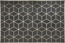 Durų kilimėlis Metis-01, juoda sp./smėlio sp., 60 cm x 40 cm