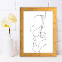 Foto paveikslas Wallity AC99386070, 24 cm x 29 cm