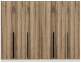 Prieškambario spinta Kalune Design Noah 8280, riešuto sp., 35 cm x 270 cm x 210 cm